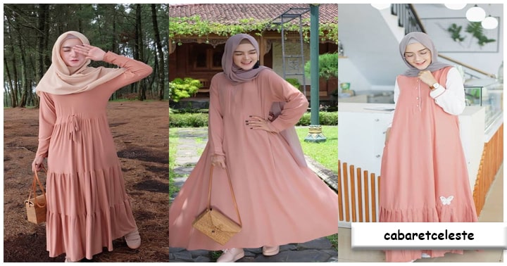 OOTD Warna Peach